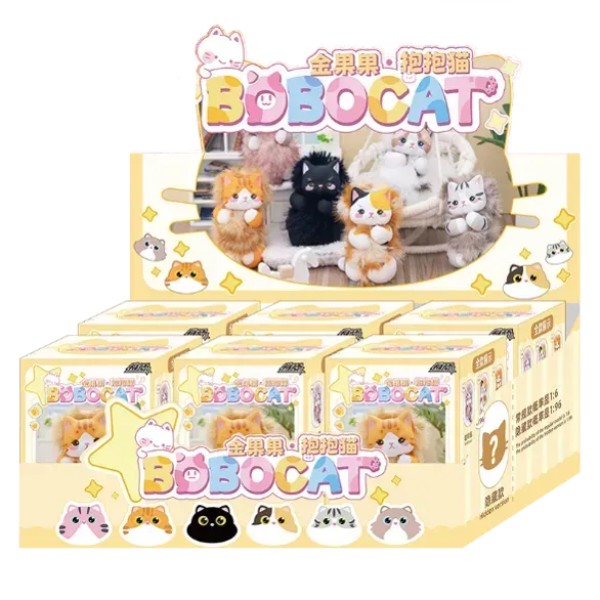 Фото - Колекційна м'яка іграшка 10/10 Toys BOBOCAT серія Golden Fruit в асортименті (QWJG402)
